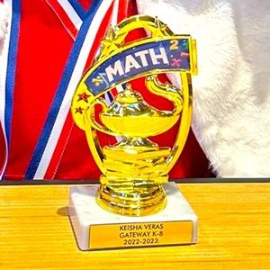 Trophy reward for math